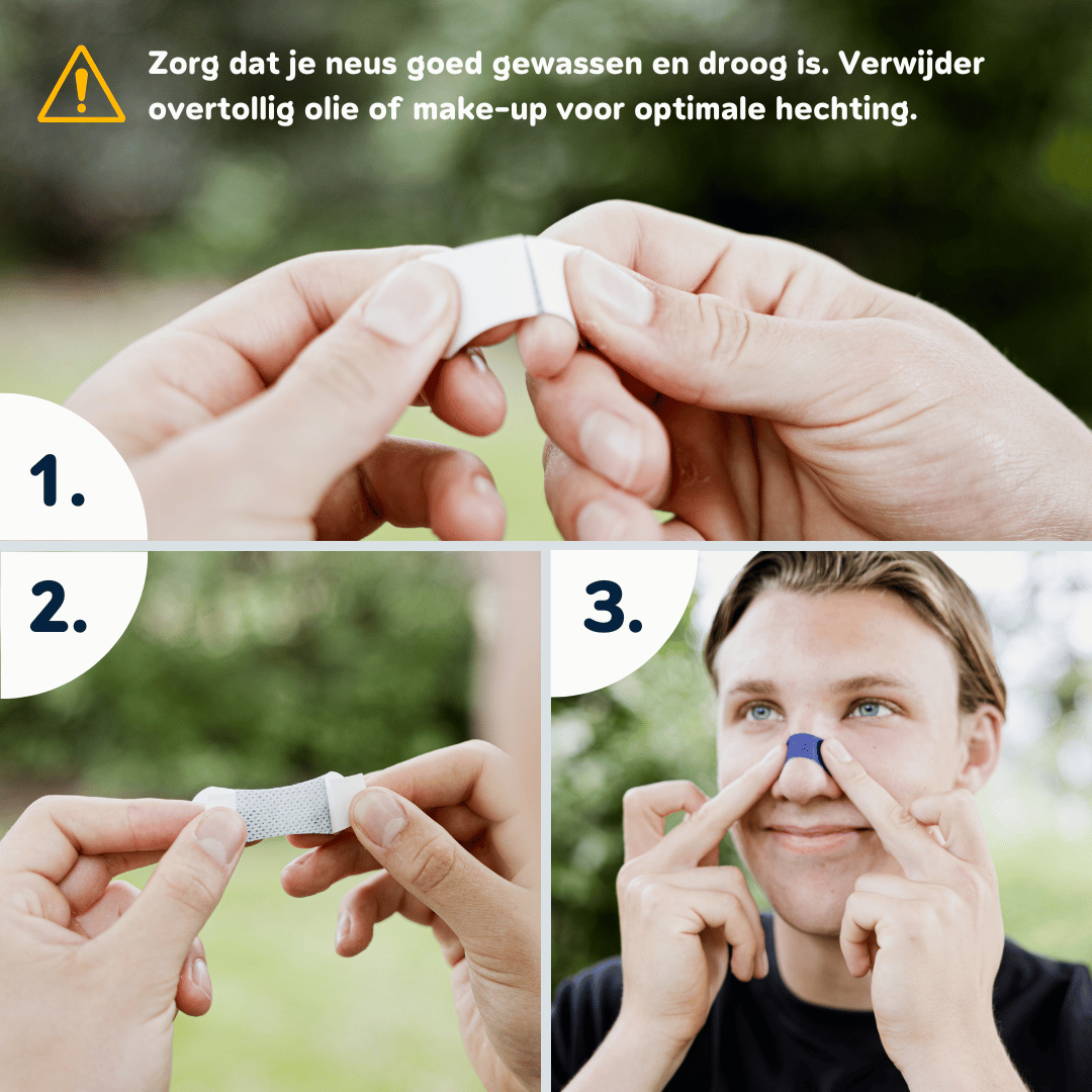 Classic Neusstrips - voor slaap | Blauw