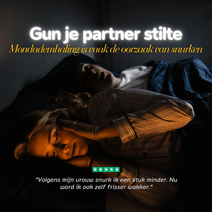 Deep Sleep Duo - Mondtape & Neusstrips - Blauw