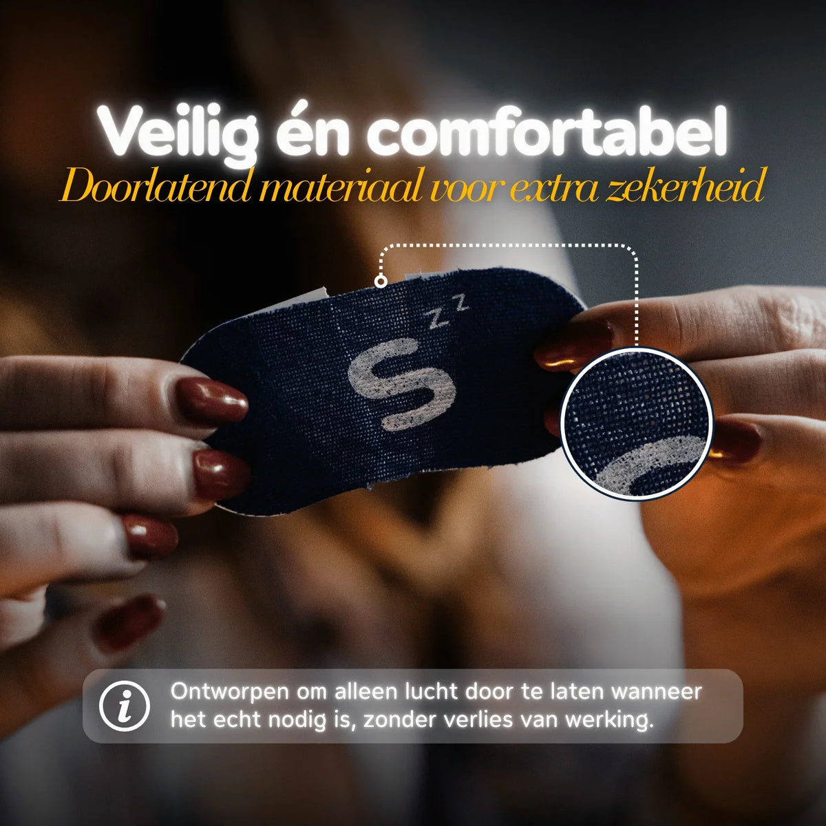 Deep Sleep Duo - Mondtape & Neusstrips - Blauw