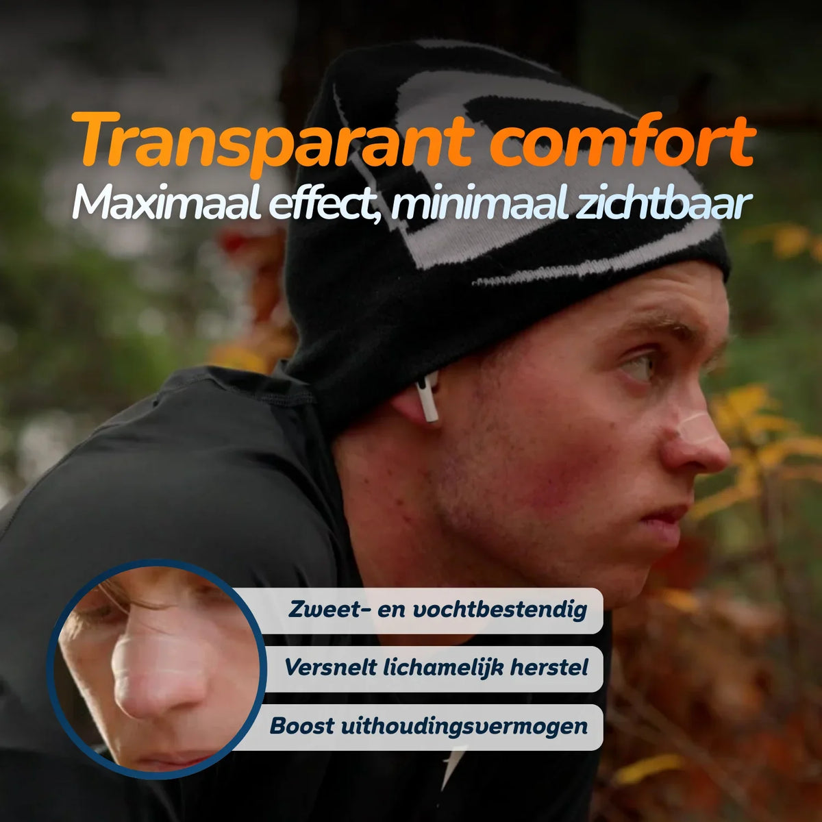 Transparante Neusstrips - instapmodel