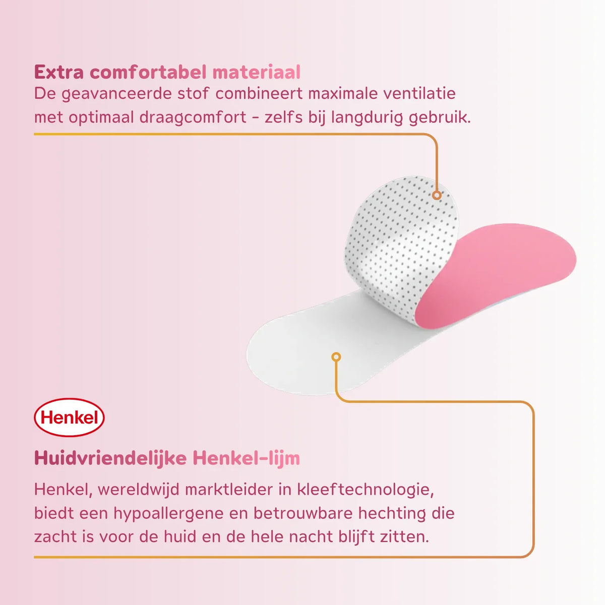 Classic Neusstrips - voor gevoelige huid | Roze